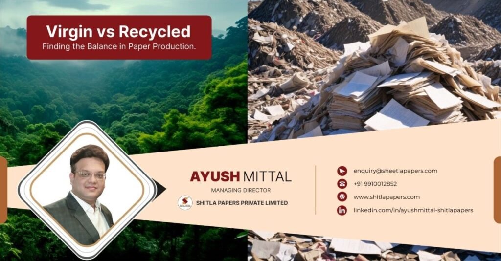 Myth: Only Recycled Paper Should Be Used