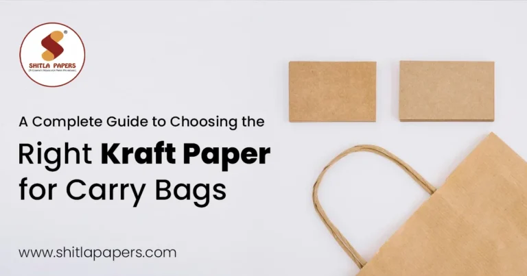 A Complete Guide to Choosing the Right Kraft Paper for Carry Bags