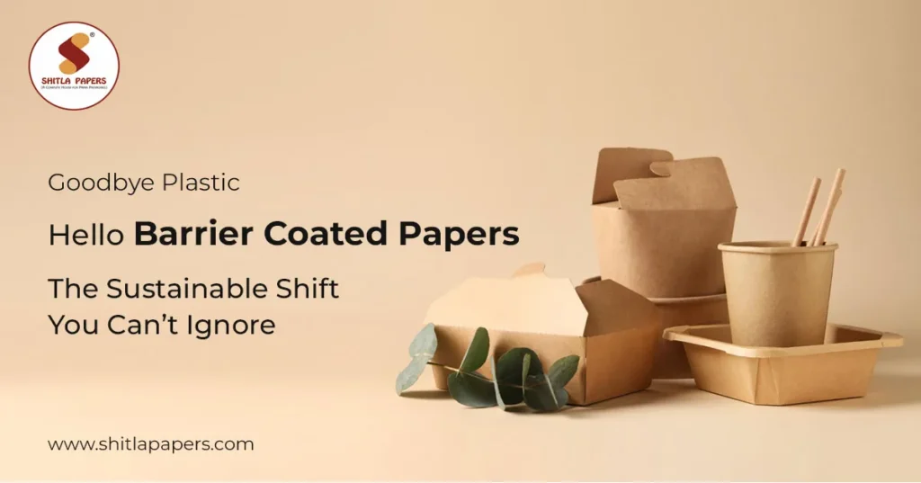 Goodbye Plastic, Hello Barrier Coated Papers: The Sustainable Shift You Can’t Ignore