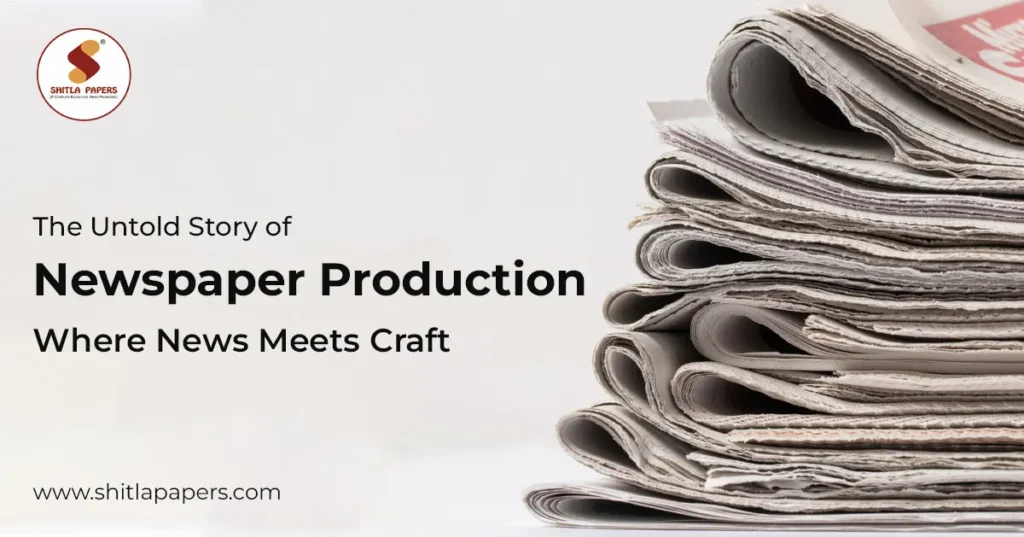 The Untold Story of Newspaper Production: Where News Meets Craft