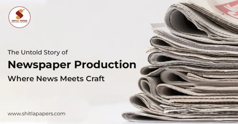 The Untold Story of Newspaper Production: Where News Meets Craft