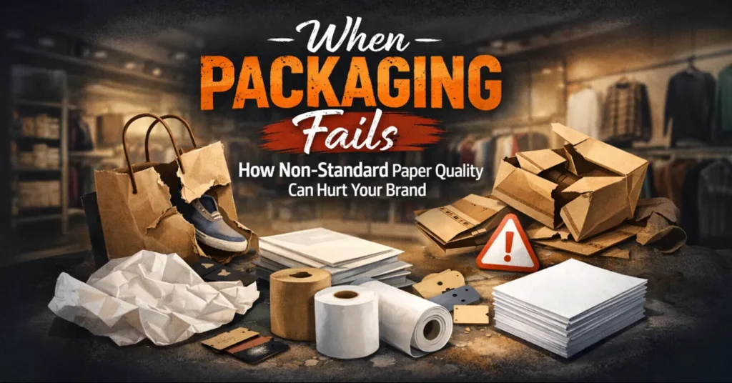 When Packaging Fails How Non-Standardised Paper Quality Can Hurt Your Brand — and How to Fix It