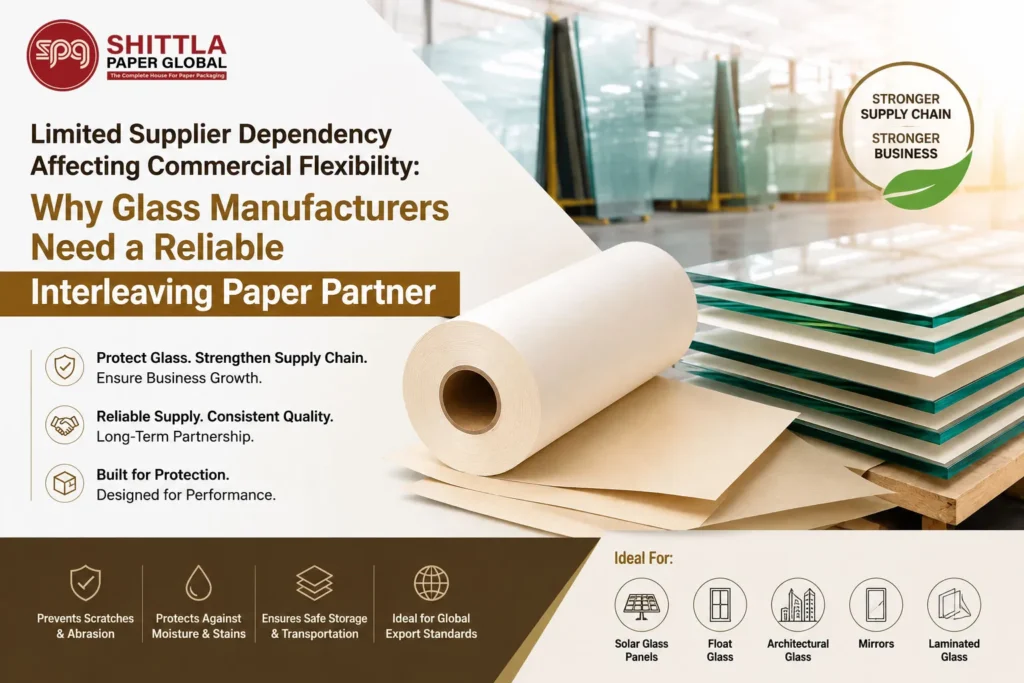 Limited Supplier Dependency Affecting Commercial Flexibility: Why Glass Manufacturers Need a Reliable Interleaving Paper Partner