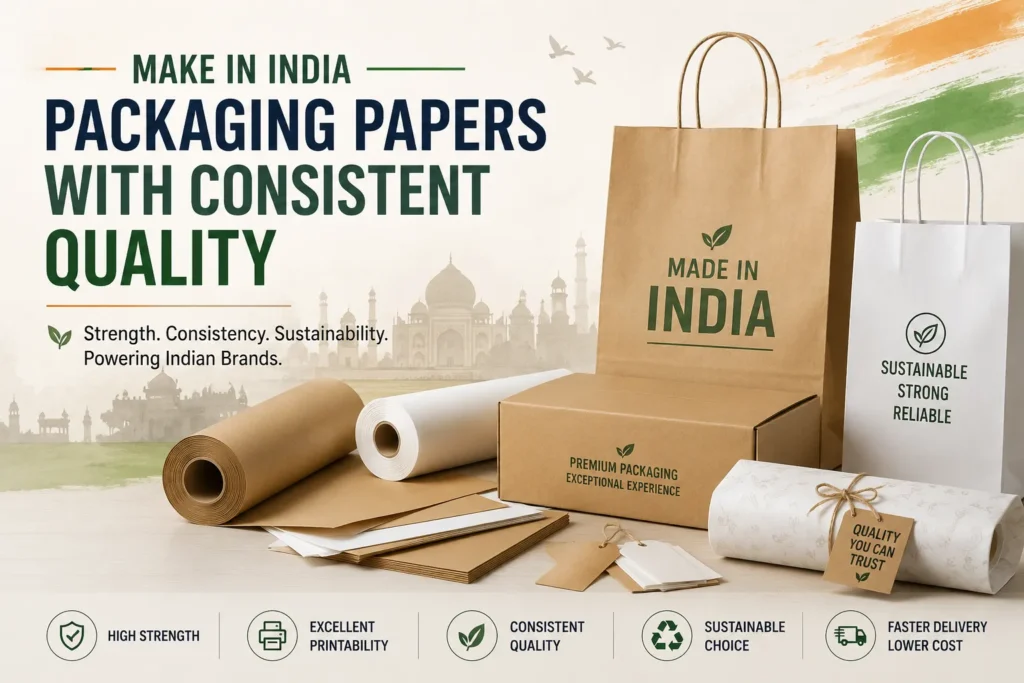 Make in India Packaging Papers with Consistent Quality