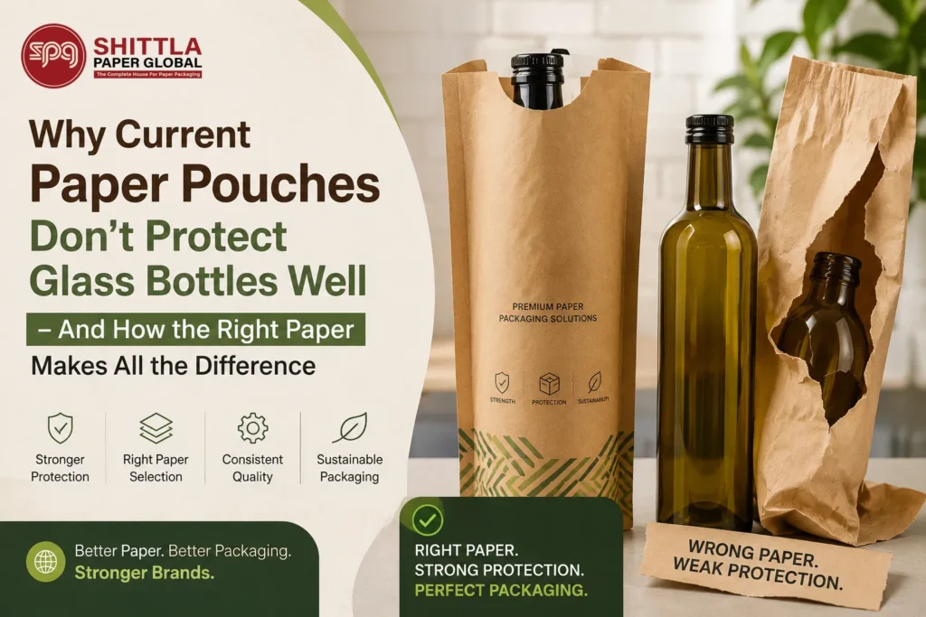 Why Paper Pouches Fail to Protect Glass Bottles SPG