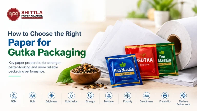 How to Choose the Right Paper for Gutka Packaging
