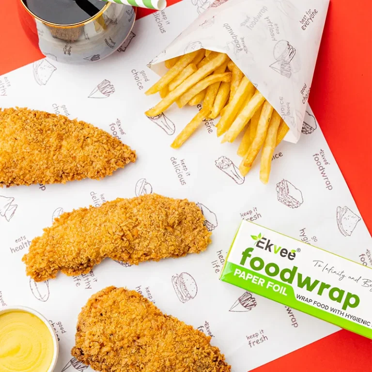 foodwrap paper for oily snacks, grease proof paper