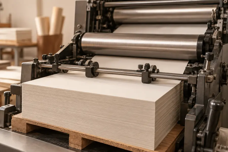 Printing Press — AI-generated industry visual
